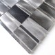 Carrelage mosaique metal aluminium pour cuisine Celeste