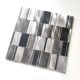 Aluminium mosaic tile backsplash kitchen Celeste