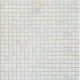 Glass mosaic tile floor and wall Imperial Blanc