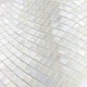 Azulejo mosaico de vidrio para baño Imperial Blanc