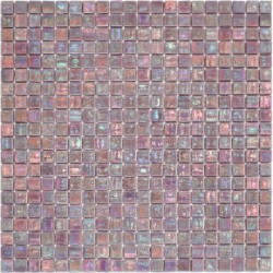 azulejo de mosaico de ducha de vidrio modelo Imperial Violet