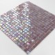 azulejo de mosaico de ducha de vidrio modelo Imperial Violet