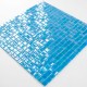 Mosaico azulejos vidrio baño Imperial Bleu