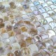 Natural mother of pearl mosaic for kitchen and bathroom SILENE