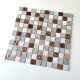 azulejo de mosaico de ducha ducha de cristal y piedra modelo Horace