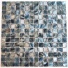 Azulejo mosaico de nacar para suelo ducha y pared bano Nacarat Gris