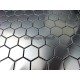 Mosaique inox, carrelage inox modele " Hexagon 26 "