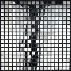 Splashback kitchen stainless steel 1m2 mosaic stainless steel shower mirror mix