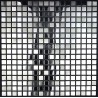 Mosaique et carrelage inox 1 m2 MIROIR MIX